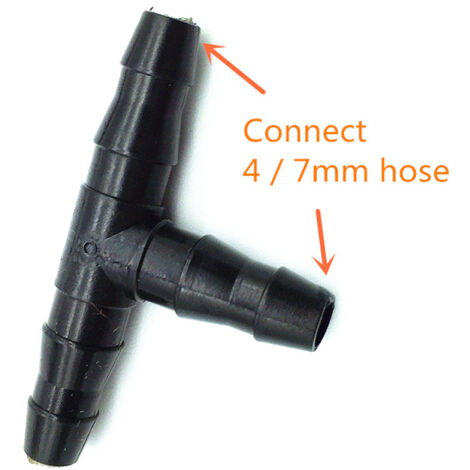 Gartenbewässerungsschlauch-Set mit DIY-Sprühdüsen, schwarz, grün, grau, PE, 10 m, 12 Düsen, T-Stück, 4/7 mm, kühlend, befeuchtend, waschbar