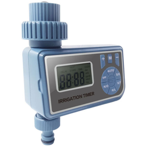 Gartenbewässerungssteuerungsgerät mit LCD-Bildschirm, automatischem Timer, Wassersparfunktion und digitalem Pflanzentimer