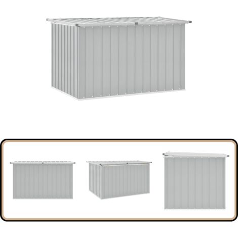 Gartenbox Grau 149x99x93 cm - Gartenbox - Auflagenbox - Gartenmöbel - Outdoor Möbel - Stauraum