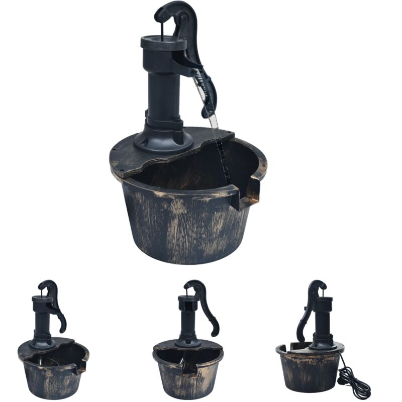 Gartenbrunnen Mit Pumpe Vidaxl