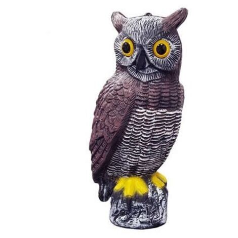Gartendekor edm owl scarecrow realistisches wetterfestes Design