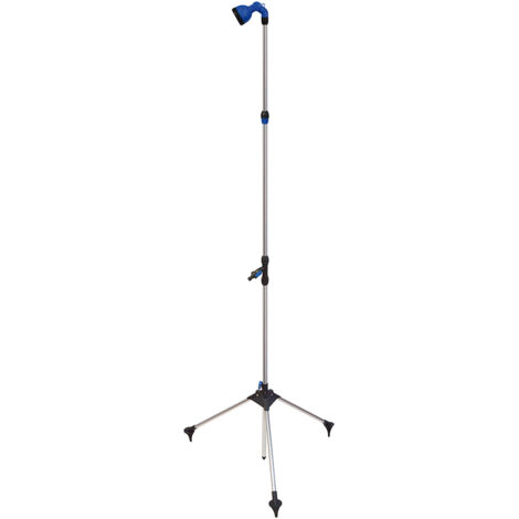 Gartendusche mit Stativ 130-210cm blue bird