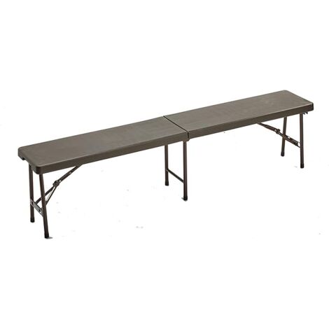 Gartenfreund Horeca Bank 183x30x44h cm klappbar Nussbaum