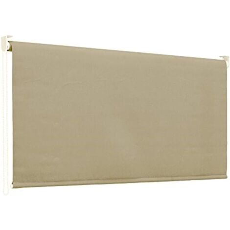 Gartenfreund Tropfenvorhang einfarbig beige 250x150