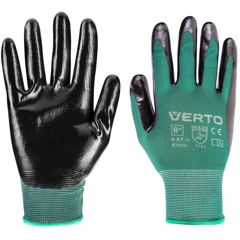Verto – Nitril-gartenhandschuhe Größe 8 – Schutz Und Präzision