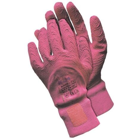 Gartenhandschuhe zum Beschneiden von Rosensträuchern in Rosa Rosa 7