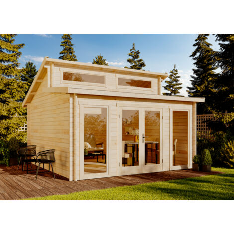 Gartenhaus Narvig A, ohne Imprägnierung, 40 mm - L1.1.00326.0