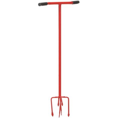 Gartenkralle Rot Stahl