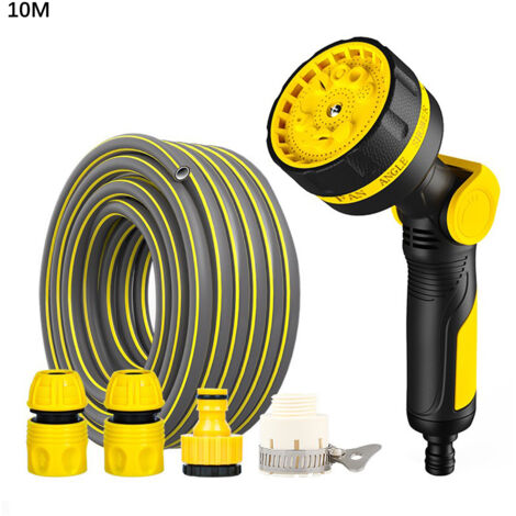【Gartenlanze】 Spray Pro ABS+Gummi, 10 Modi, 10 m lang, 23 x 12 x 6,8 cm, mehrfarbig