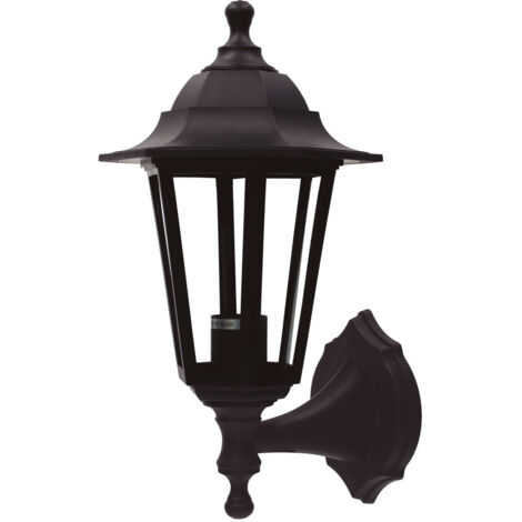 Gartenlaterne Wendearm Bagan Serie E27 IP44 Schwarz