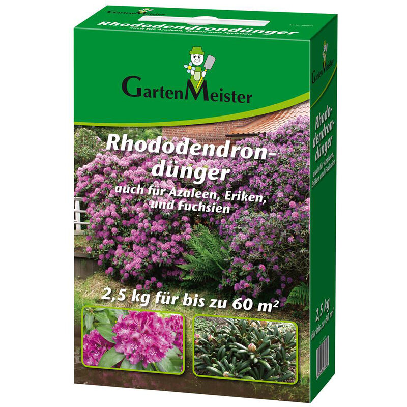 Gartenmeister - Engrais pour rhododendrons 2,5 kg