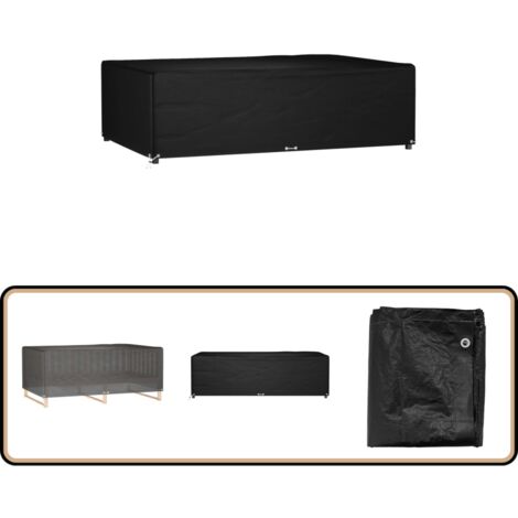 Gartenmöbel-Abdeckung 12 Ösen 227x152x65 cm Rechteckig - Gartenmöbelschutzhülle - Rattanmöbel Abdecken - Wetterfest - UV-beständig - Gartenmöbelüberdachung