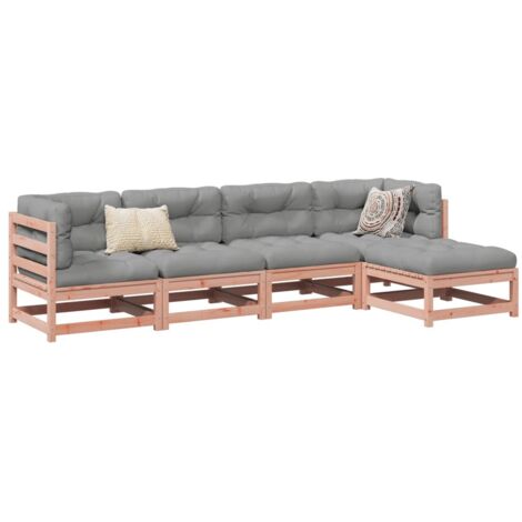 Gartenmöbel Set 5 Teile aus massivem Douglasienholz