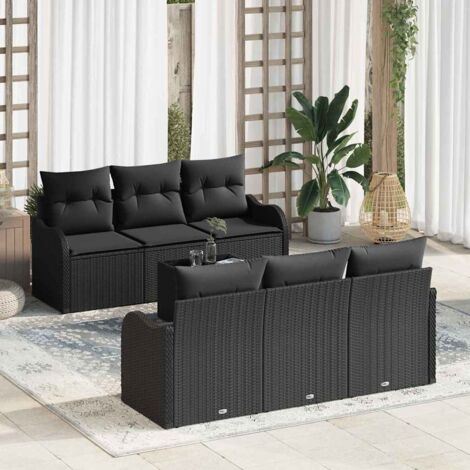 Gartenmöbel vidaxl 3345593 Poly-Rattan modular