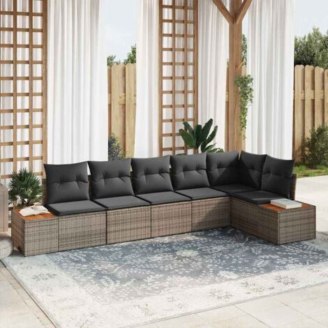 Gartenmöbel vidaxl 3348095 Poly Rattan modular