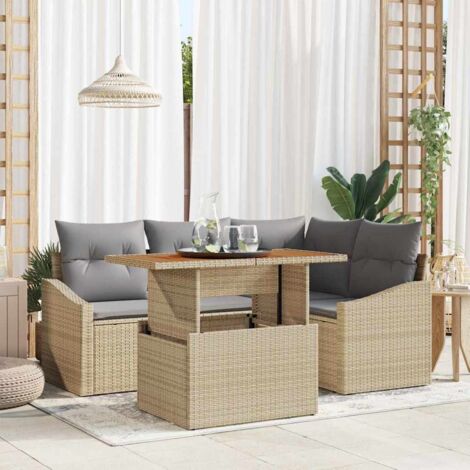 Gartenmöbel vidaxl 3349832 modular UV-beständig