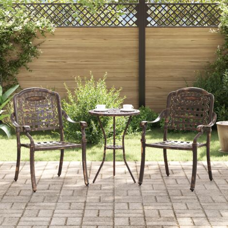 Gartenmöbel vidaxl garden chair Aluminium 55 x 56,5 cm