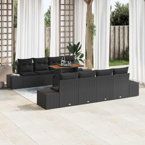 Gartenmöbel vidaxl garden dining set modular UV-beständig