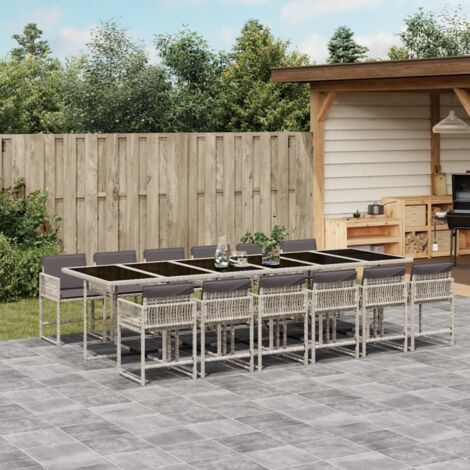 Gartenmöbel vidaxl garden dining set Rattan klappbar
