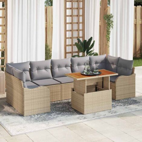 Gartenmöbel vidaxl garden sofa set modular pflegeleicht