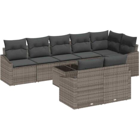 Gartenmöbel vidaxl garden sofa set modular wetterfest