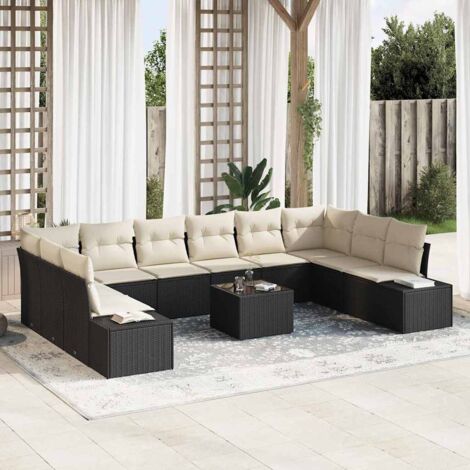 Gartenmöbel vidaxl garden sofa set modular wetterfest