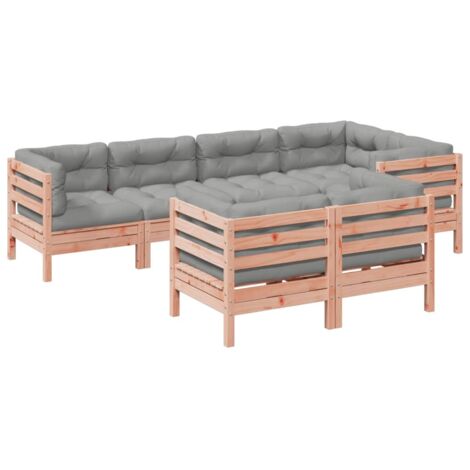 Gartenmöbel vidaxl garden sofa set modulardesign Holz