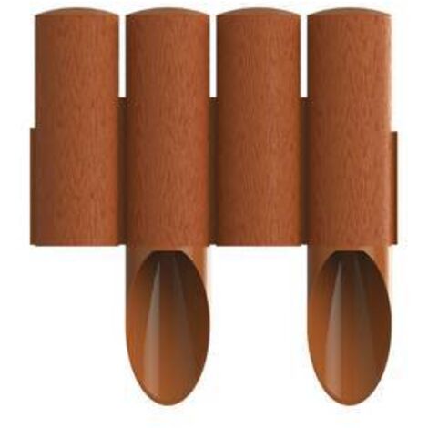 GARTENPALISADE STANDARD 14,5 CM  2,3 MB ZIEGEL - C 34-043