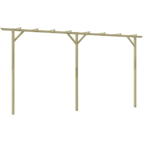 Gartenpergola 410x40x203 cm Holz vidaXL