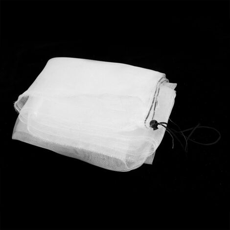 [Gartenschutznetz] [2er-Pack] [Weißes PP] [100x150cm] Insekten- und Klimaschutz für Obst, Pflanzen und Bäume, starkes, feinmaschiges Netz für Garten und Gewächshaus.