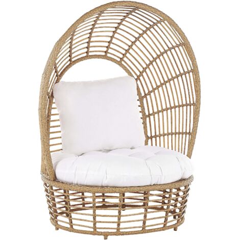 Gartensessel LIDO Rattan Beige