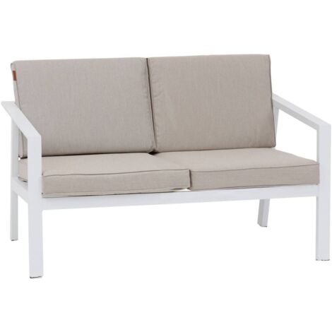 Gartensofa Pavane Weiß