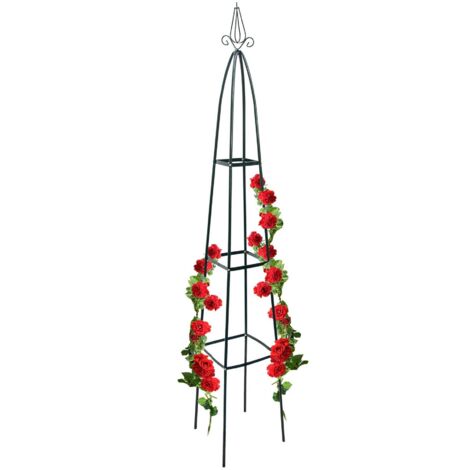 Gartenspalier aus metall mit spitze 88