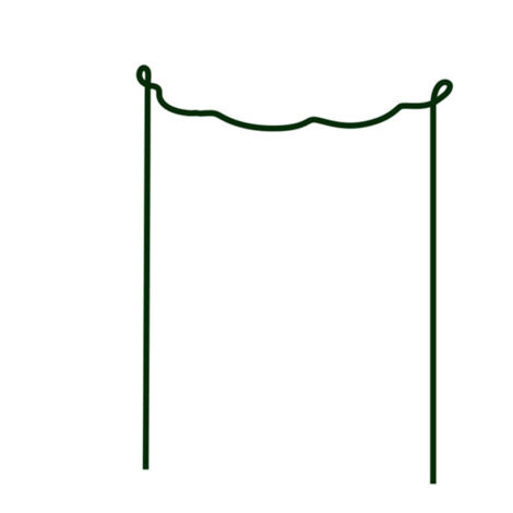 Gartenspalier [Rosenspalier] Pflanzenspalier aus Eisen [Pflanzenstütze] Vertikales Rosenspalier [3 Modelle erhältlich]