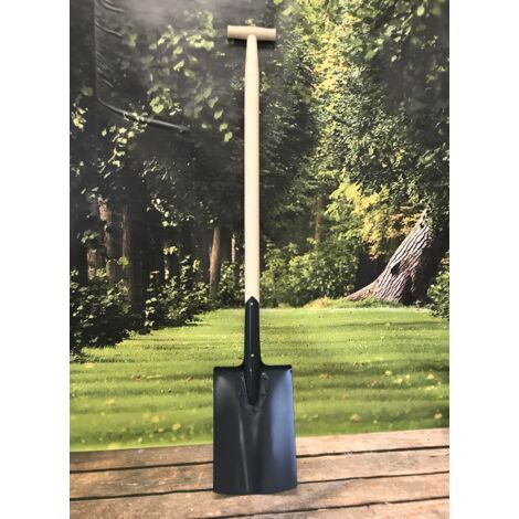 Gartenspaten mit Rahmen, T-Griff - L-03