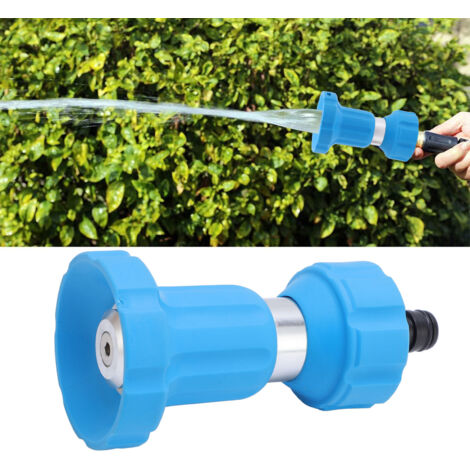 Gartensprühdüse aus Edelstahl – Feuerwehrausführung, hohe Widerstandsfähigkeit, kraftvoller Wasserstrahl zum Bewässern, Autowaschen und Reinigen von Haustieren
