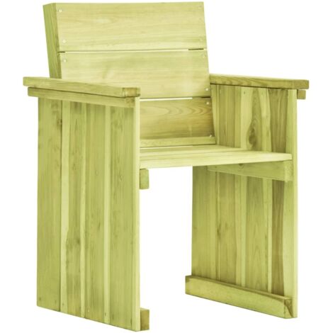 Gartenstuhl Imprägniertes Kiefernholz vidaXL