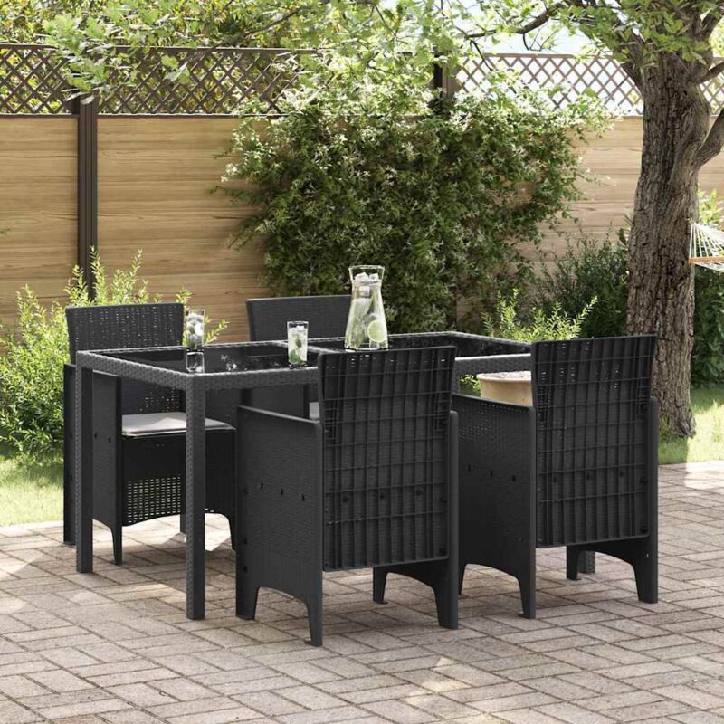 Gartenstuhl 4 Pcs Anthrazit 53 X 49 X 85 Cm Pp Vidaxl