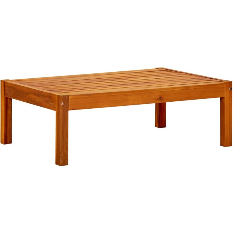 Gartentisch 85x57x29 Cm Massivholz Akazie Vidaxl