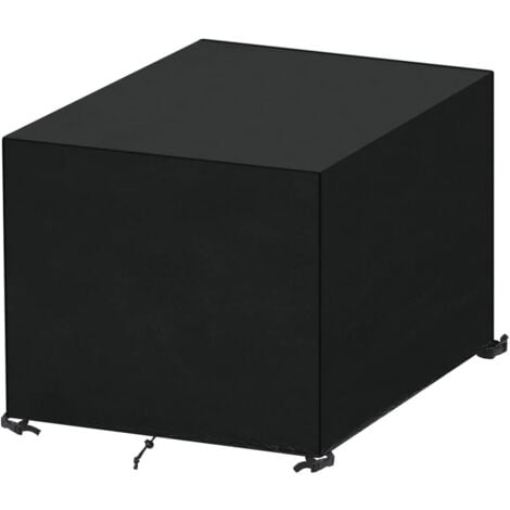 BLUEDEER Gartentisch Abdeckung 80x80x80cm, Abdeckhaube Gartenmöbel Quadratisch Lounge Abdeckung Wasserdicht Abdeckplane für Gartenmöbel Winterfest Tischabdeckung Gartenmöbel Plane, Anti-UV Platten