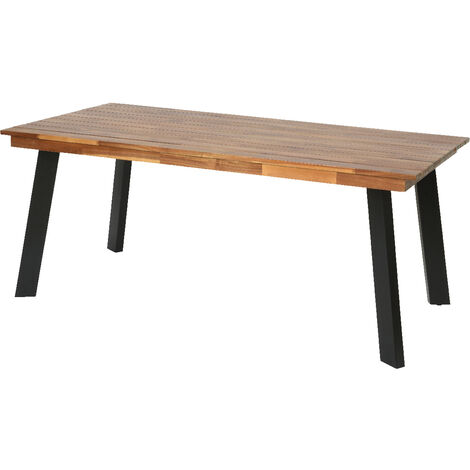 Gartentisch aus Akazienholz 180x90 cm