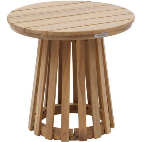 Gartentisch aus Akazienholz, Ø 50 cm, OSUNA