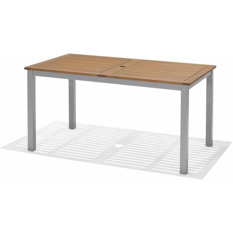 chillvert - Gartentisch Bérgamo Holz 140x79x74,4 cm