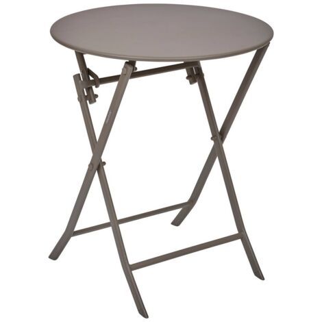Gartentisch Greensboro 2-Sitzer klappbar Kaffee D40cm - Hespéride