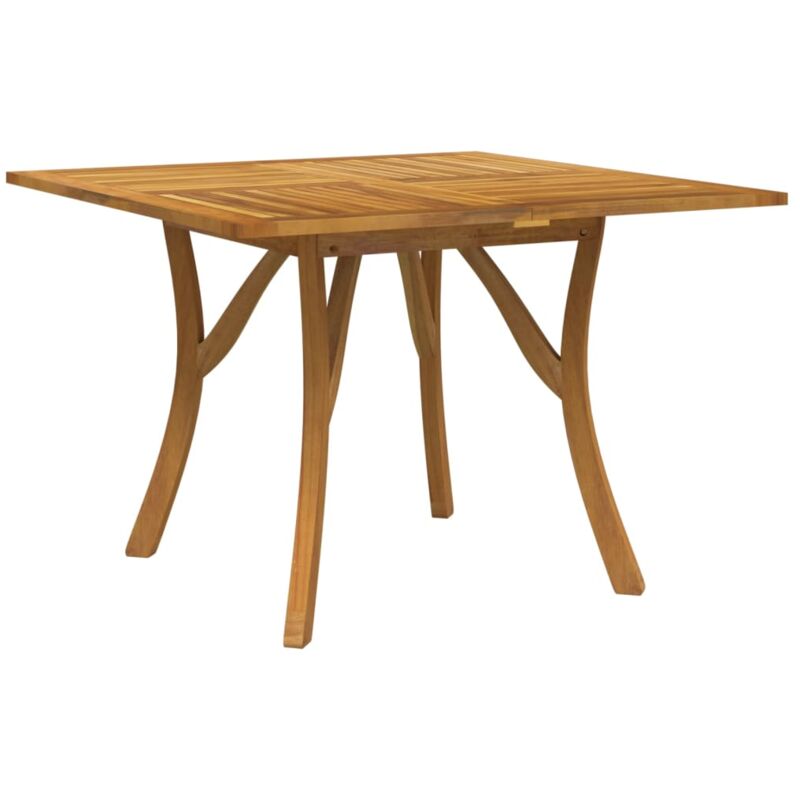 Gartentisch 110x110x75 Cm Massivholz Akazie - Vidaxl