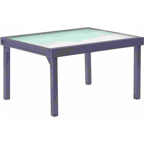Gartentisch Modulo T 6/10 Full Glas Grau Anthrazit Wilsa Garden