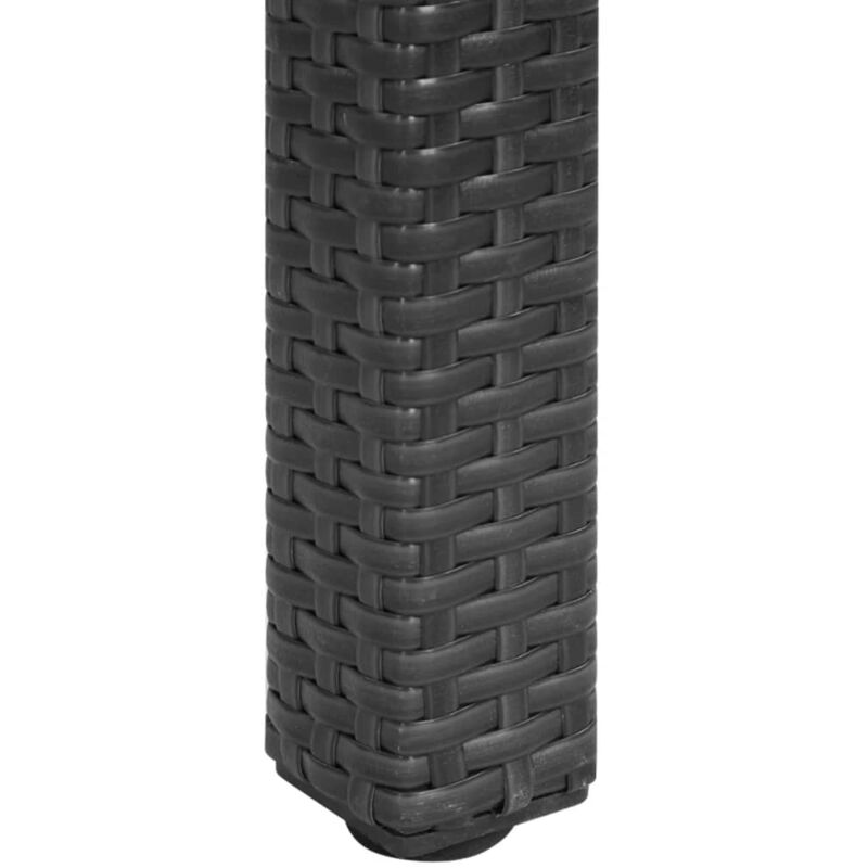 vidaXL Gartentisch Stahl Lattendesign Esstisch Terassentisch mehrere Auswahl