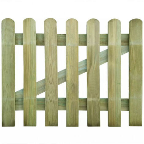 Gartentor Holz 100 x 80 cm