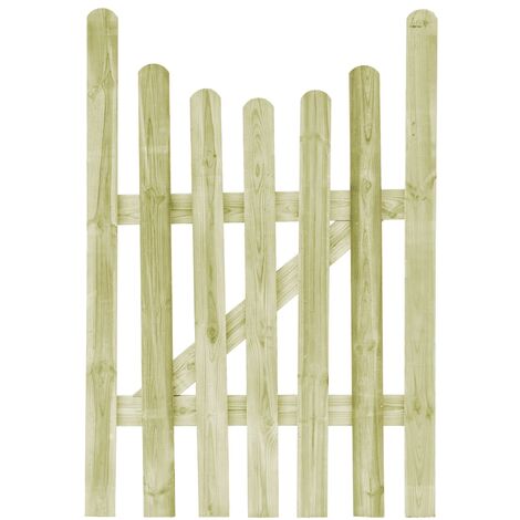 Gartentor Imprägniertes Kiefernholz 100×150 cm