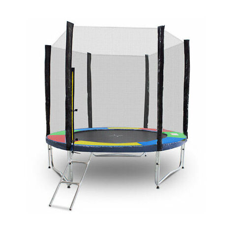 Gartentrampolin Trampolin 305cm Modell 2019 Randabdeckung Bunt